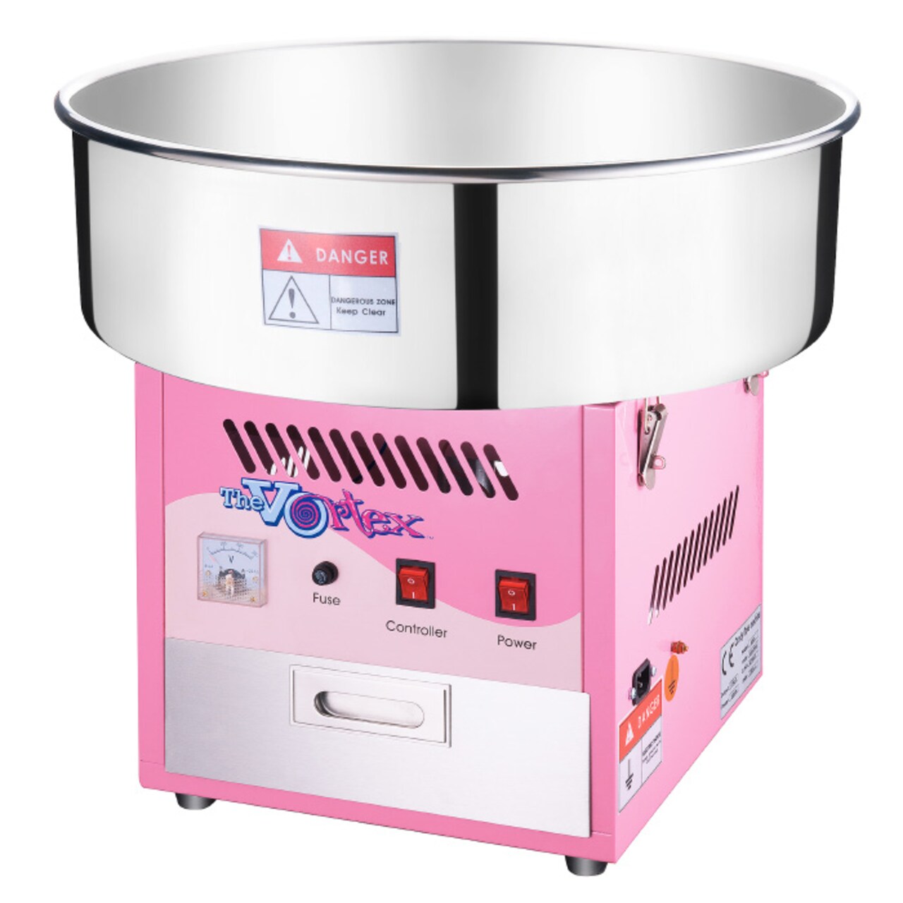 Great Northern Cotton Candy Machine Commercial Electric Floss Maker Stainless Steel